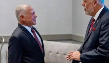 King of Jordan visits Arlington ahead of World Cup match against Argentina