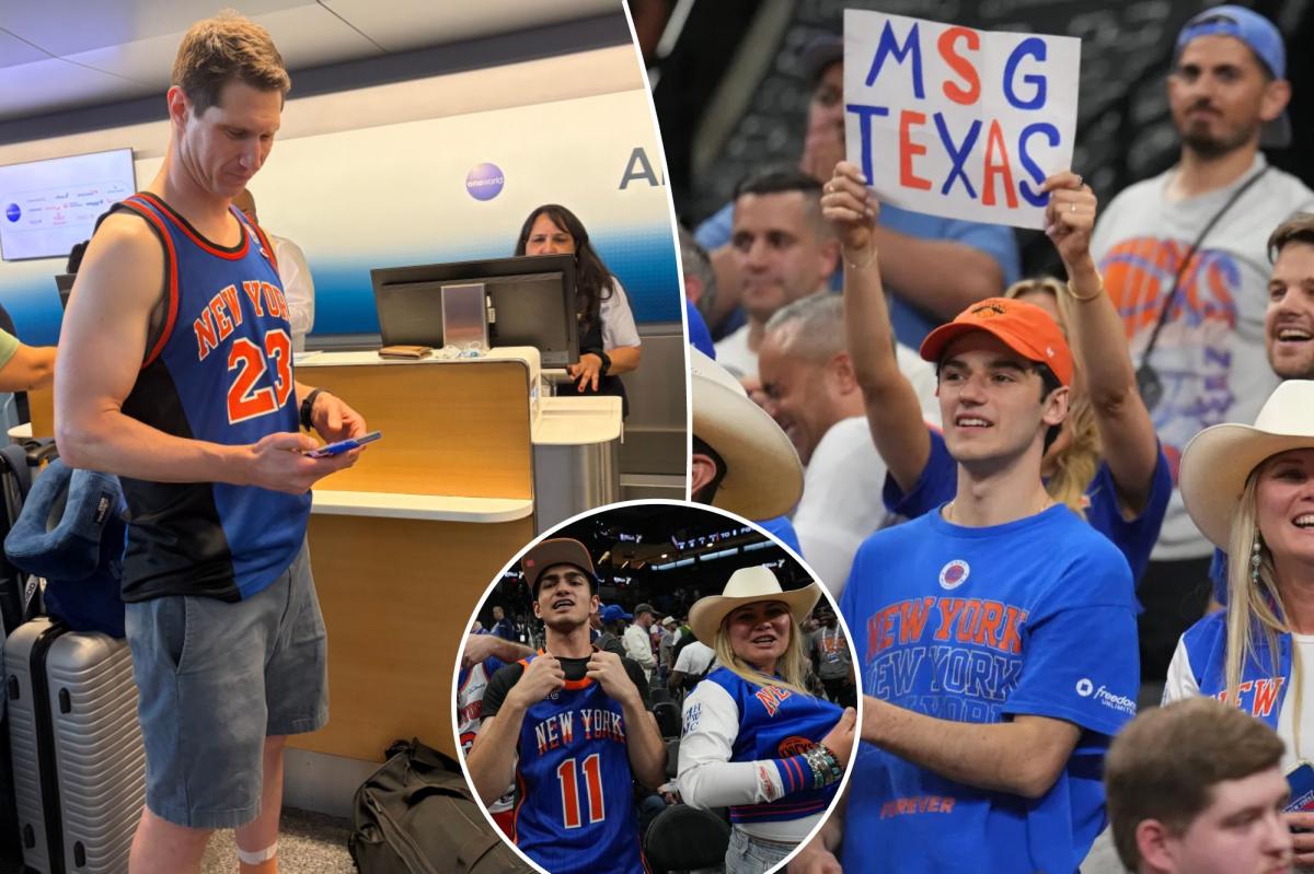 Knicks fans scramble to find way to San Antonio for Game 5 after storm causes travel chaos