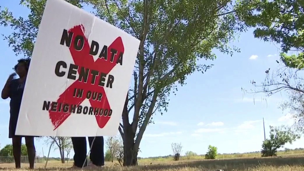 PREVIOUS COVERAGE: Taylor residents protest proposed data center