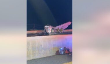 NetJets Cessna 680 Citation Latitude executive jet crashes on Texas highway
