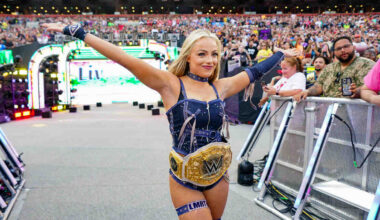 WWE champion seen at World Cup game in Dallas