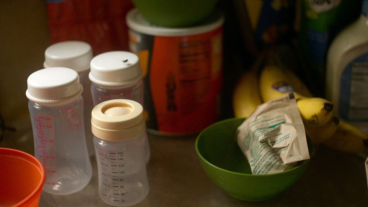 Bottles of pills from a scene of Maternal Instinct.