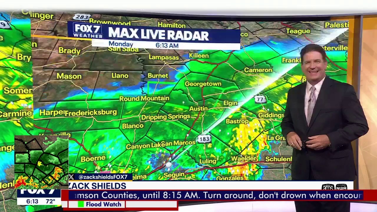 Austin weather: Flash flooding and rain