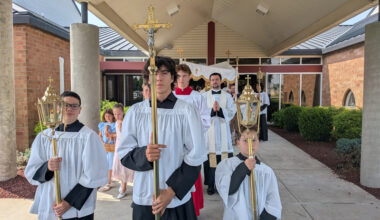 Diocesan parishes hold Corpus Christi processions -