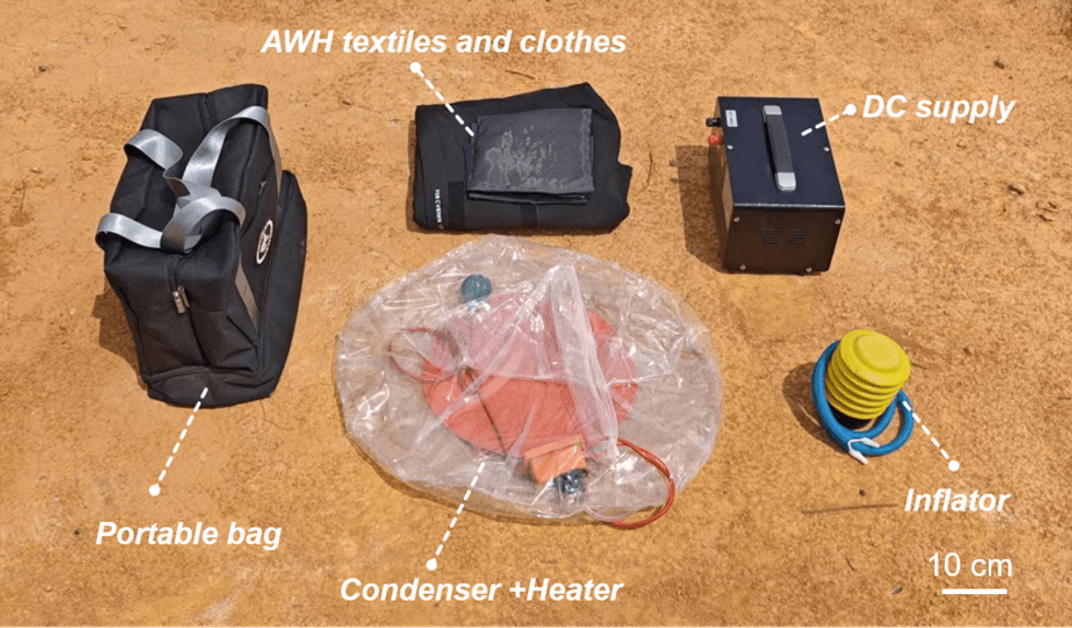 Portable bag contents