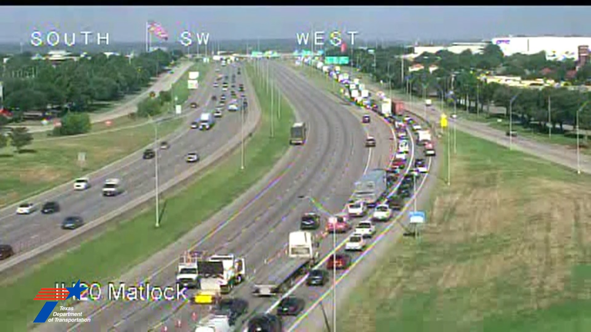 Deadly crash on I-20 in Arlington shuts down highway for hours – NBC 5 Dallas-Fort Worth