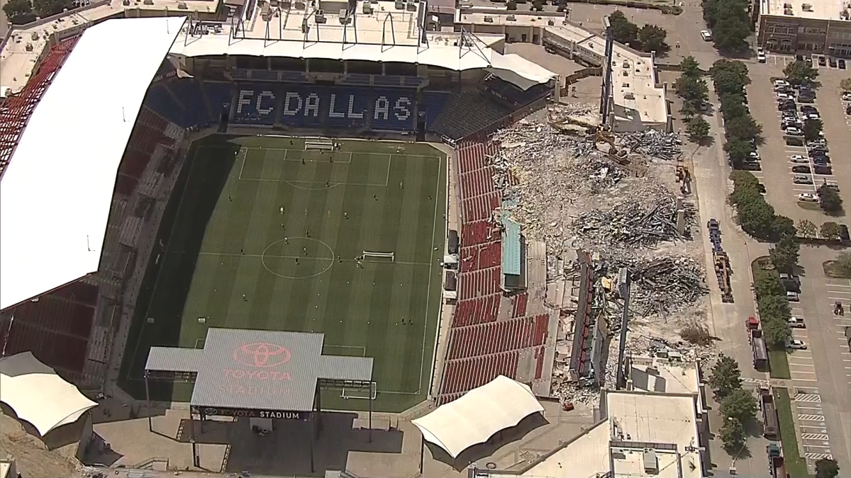Sweden sees demolition at World Cup base camp in Frisco – NBC 5 Dallas-Fort Worth