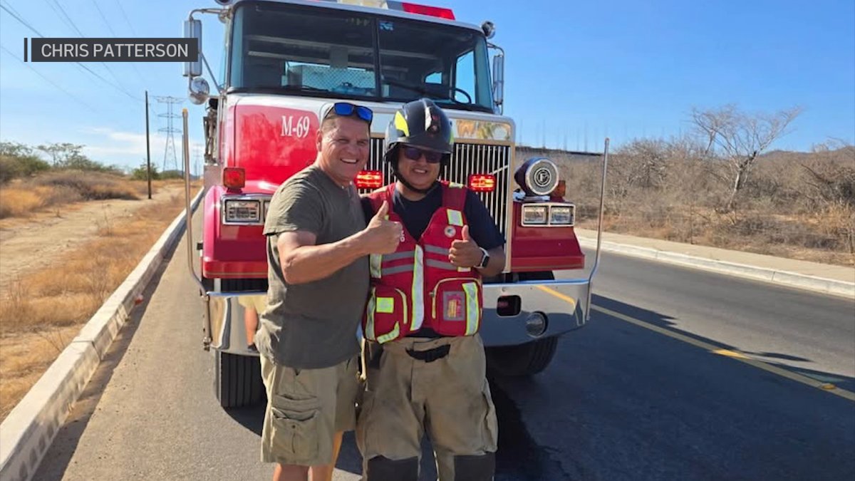 Plano firefighter jumps in to help battle a brush fire in Mexico – NBC 5 Dallas-Fort Worth