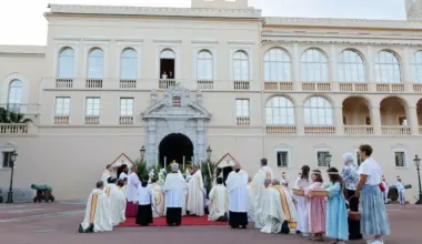 Monaco celebrates Corpus Christi with the Order of the Holy Sepulchre