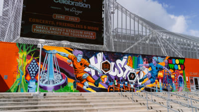Houston Dynamo FC & Meow Wolf Unveil New Shell Energy Stadium Mural by GONZO247