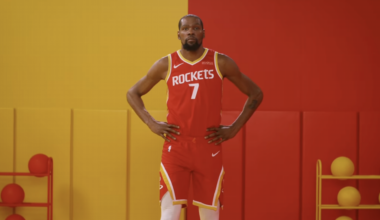 Houston Rockets unveil new uniforms, updated logo