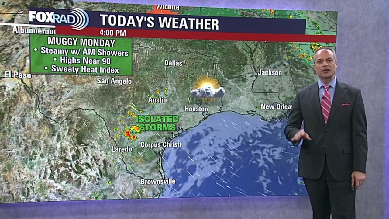 Houston weather: Hot and humid all week with spotty storms