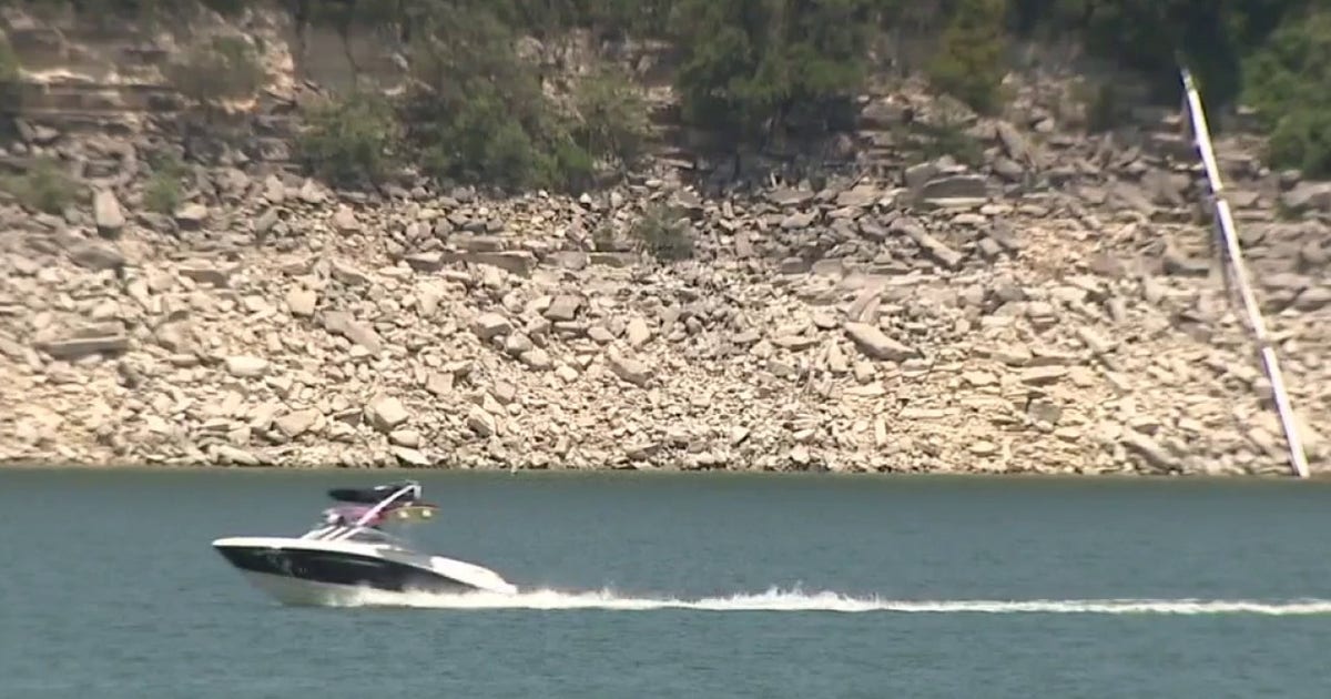 How has recent rainfall affected Central Texas lake levels?