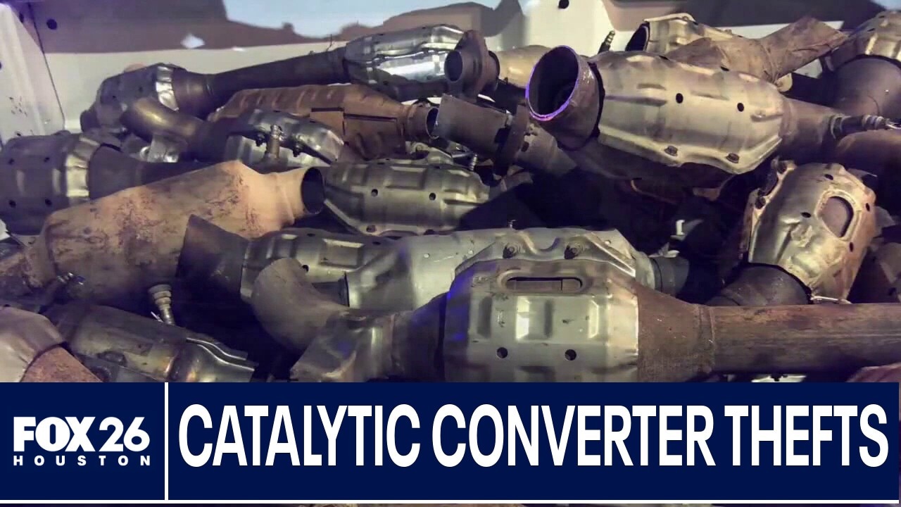 Catalytic converter thefts could double this year in Harris County
