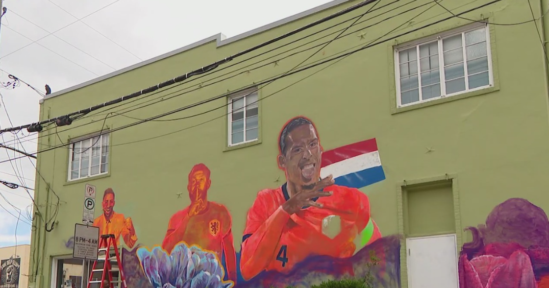 Deep Ellum in Dallas unveils murals to welcome World Cup fans