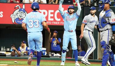 Rangers cruise past Royals to capture three-game series sweep