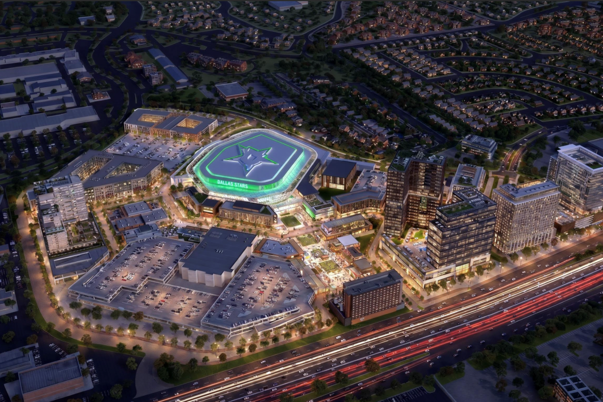 Plano Moves Forward On $1 Billion Dallas Stars Arena At Willow Bend - Local Profile
