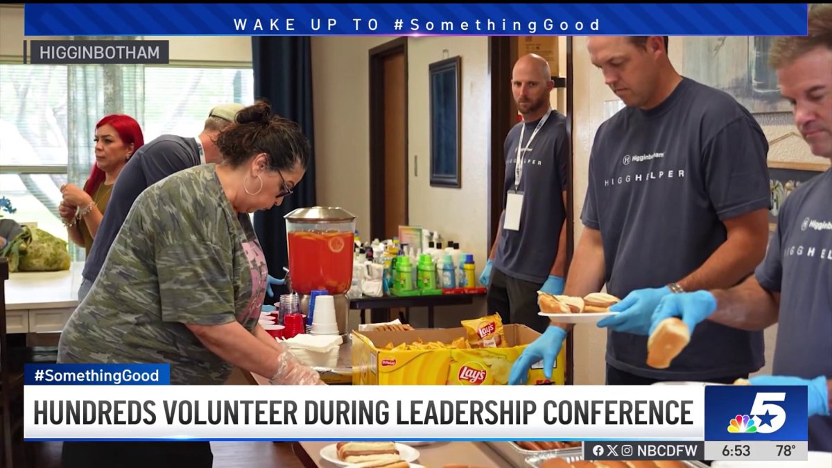 Fort Worth conference brings 680 volunteers to help 15 nonprofits – NBC 5 Dallas-Fort Worth