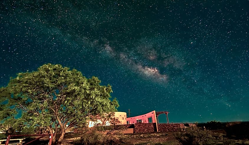 Marfa Lights Observation Area.