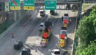 I-10 remains partially close after (another) Houston Avenue bridge strike
