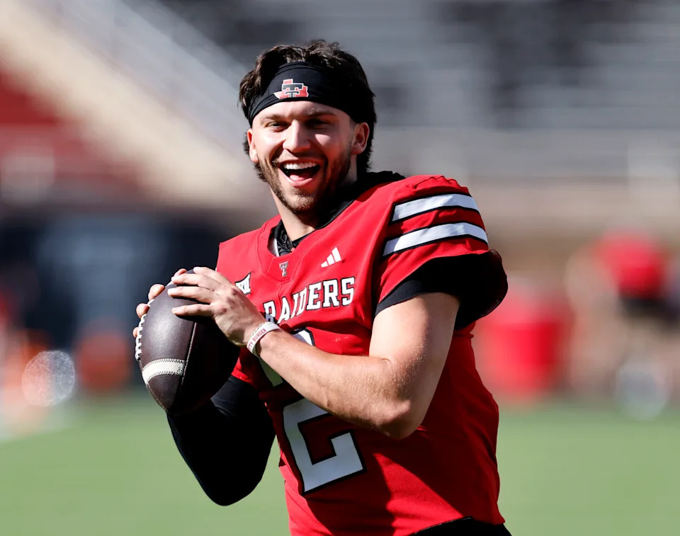 Brendan Sorsby was granted an injunction to play for Texas Tech this season on Monday. (Photo by Ron Jenkins/Getty Images for ONIT)