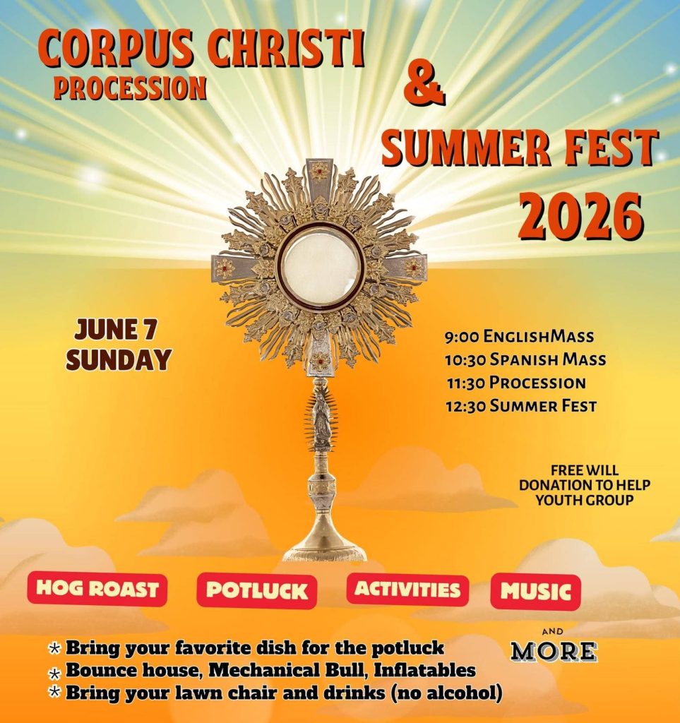 Corpus Christi Procession, Summer Fest Events to be Held Sunday in Perry | Raccoon Valley Radio