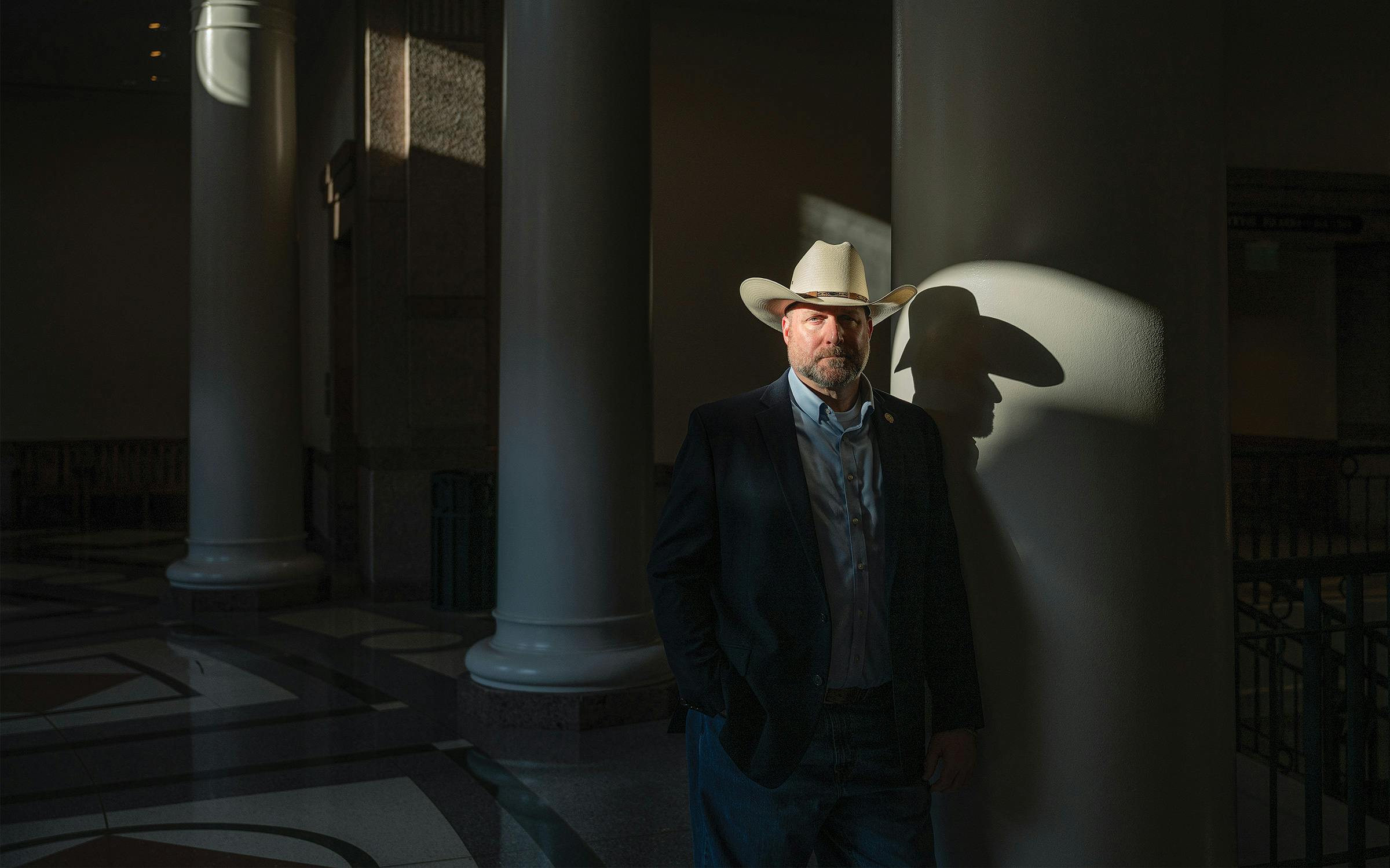 portrait of scott bingaman