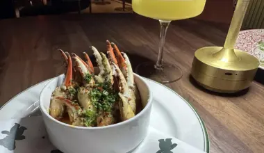 The Crab fingers at The Charlotte