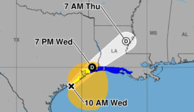 Tropical Storm Arthur tracker: 1st named storm forms near Texas coast, with 'life-threatening' flash flooding expected across parts of the Southeast