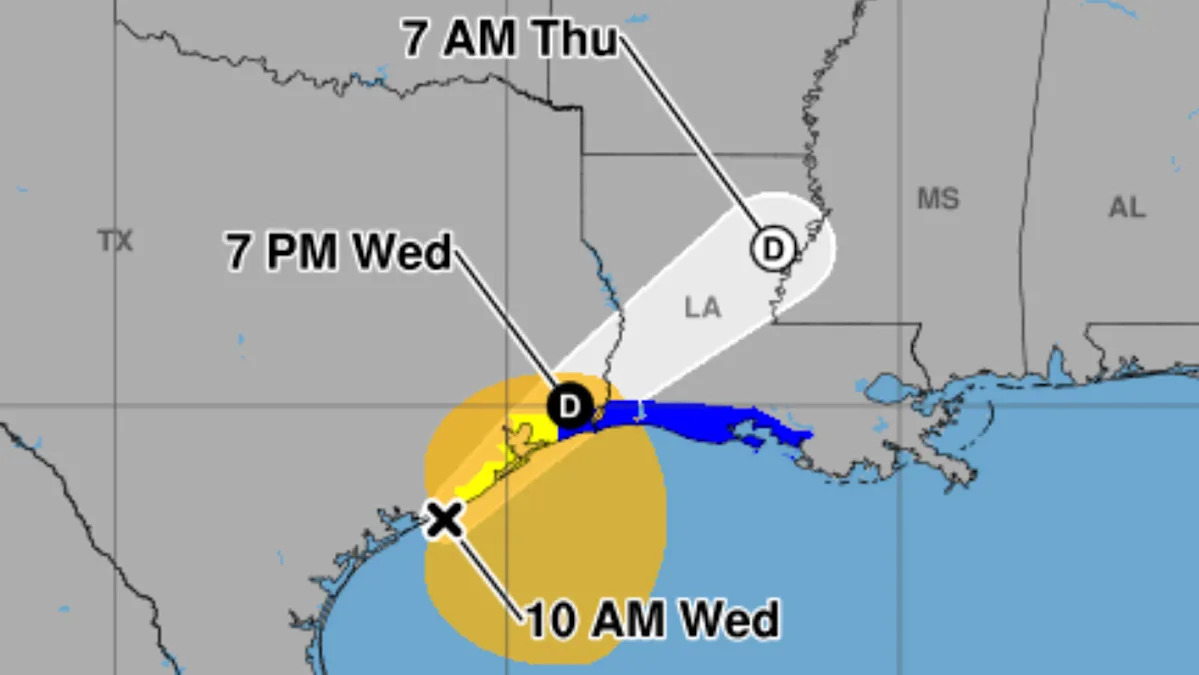 Tropical Storm Arthur tracker: 1st named storm forms near Texas coast, with 'life-threatening' flash flooding expected across parts of the Southeast