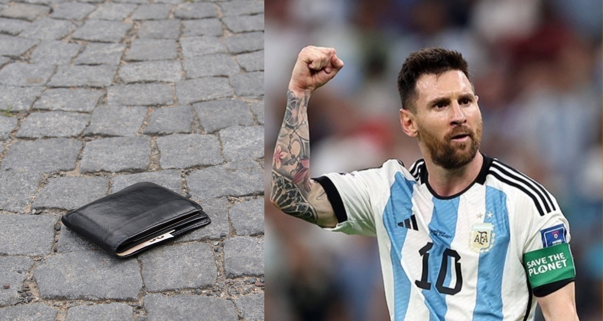 Lionel Messi, Argentina, World Cup, lost wallet, Jordan
