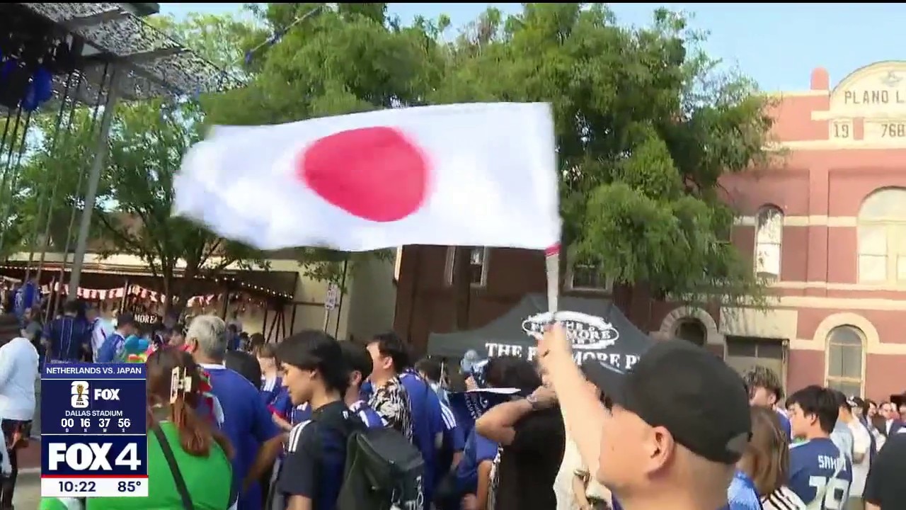 Japan national team, fans ready for match in Dallas