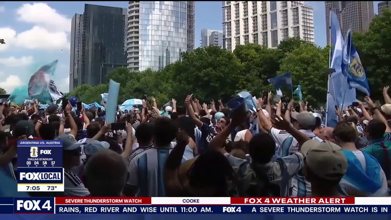 Argentina draws huge crowd as Messi eyes World Cup record