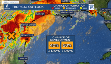 Invest 90L could bring flooding to the Gulf Coast this week