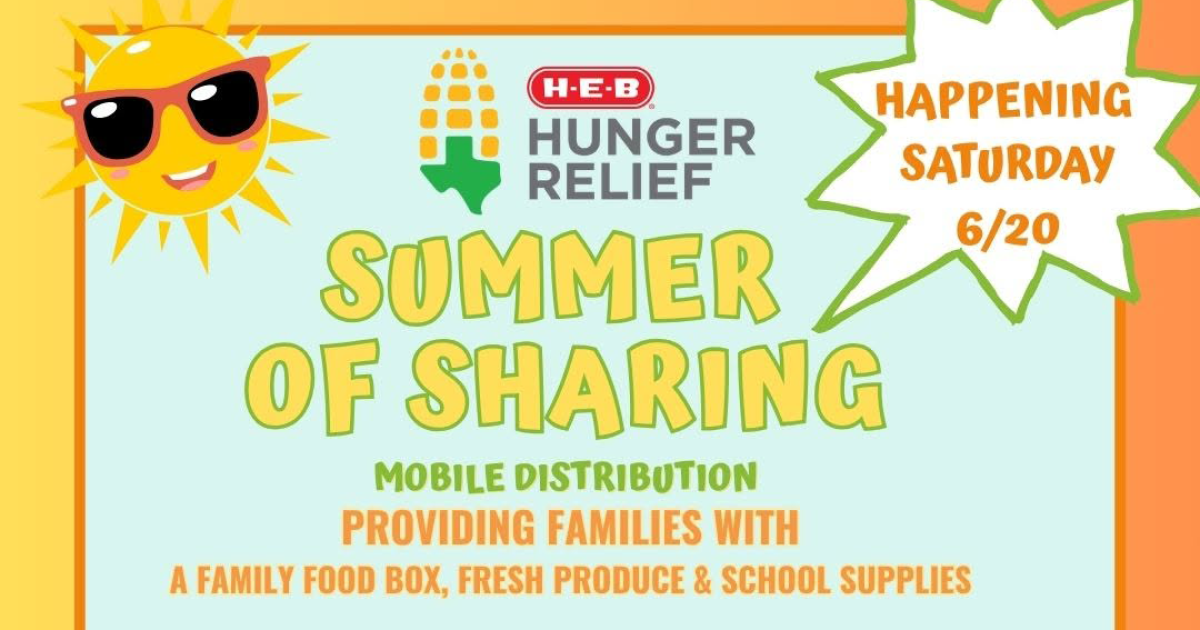 H-E-B Summer of Sharing event set for Robstown Saturday