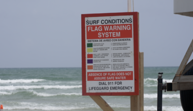 What beach warning flags mean and rip current safety tips