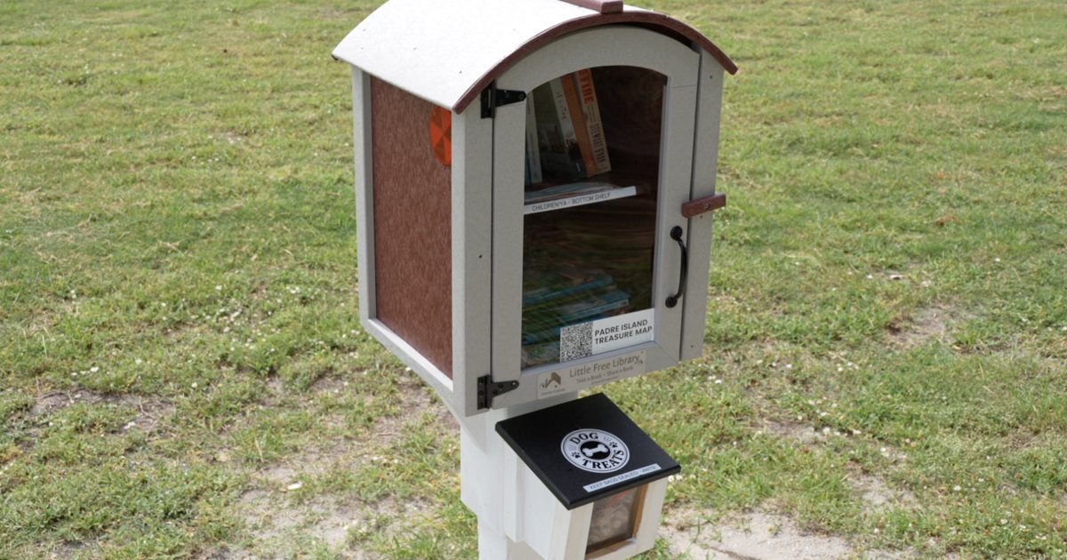 Padre Island neighbors fill a reading gap with little free libraries