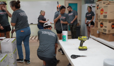 Volunteers repair West Side learning centers, community garden