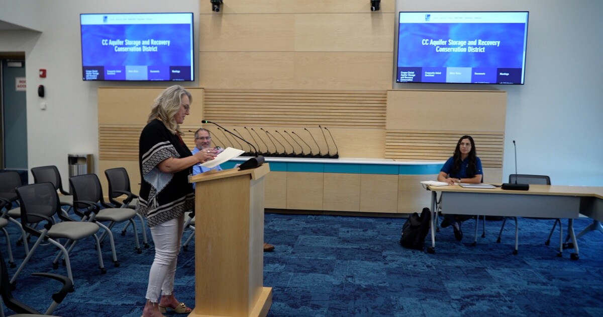 Public hearing held on CCISD permit application to drill 3 emergency water wells