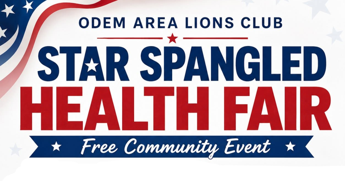 Free health fair coming to Odem this Saturday, June 13