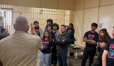 Some West Oso high school students spent part of their day behind bars