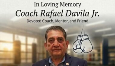 Boxing coach Rafael Davila passed away, funeral arrangements for June 22-23