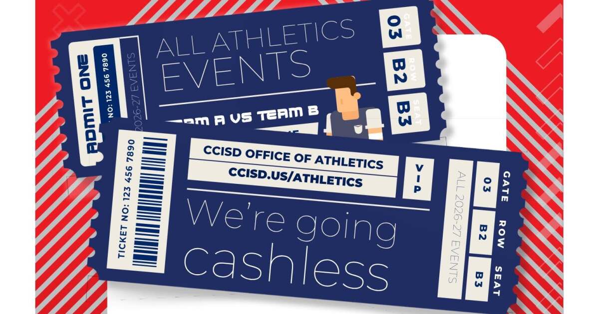 Corpus Christi ISD tickets go cashless for athletics starting 2026-27 season