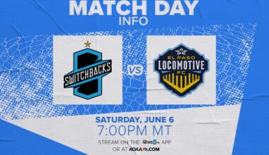 How to watch the Colorado Springs Switchbacks FC vs. El Paso Locomotive FC