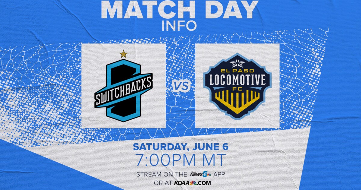 How to watch the Colorado Springs Switchbacks FC vs. El Paso Locomotive FC