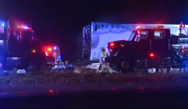 39 migrants rescued from burning trailer after South Texas chase