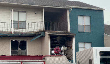 Apartment fire heavily damages several units forcing residents to relocate