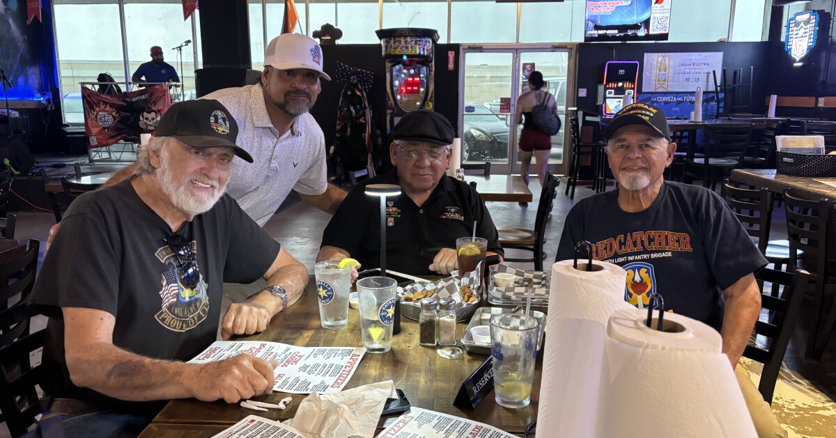 Vietnam veterans of the 199th Infantry Brigade reunite