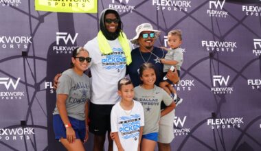 Cowboys receiver George Pickens hosts youth football camp in Corpus Christi