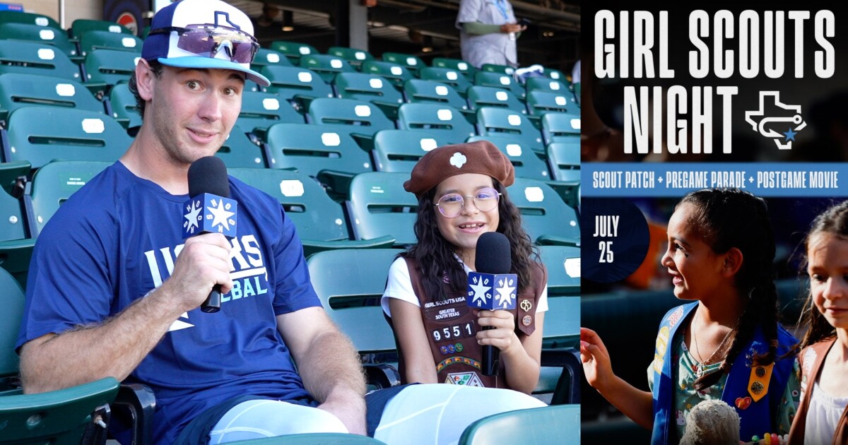 KRIS 6 Hooks Kid Reporter and girl scout Kristabel Diaz interviews Max Holy